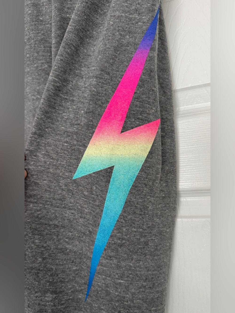 AVIATOR NATION | BOLT SWEATPANTS GRAY LARGE
